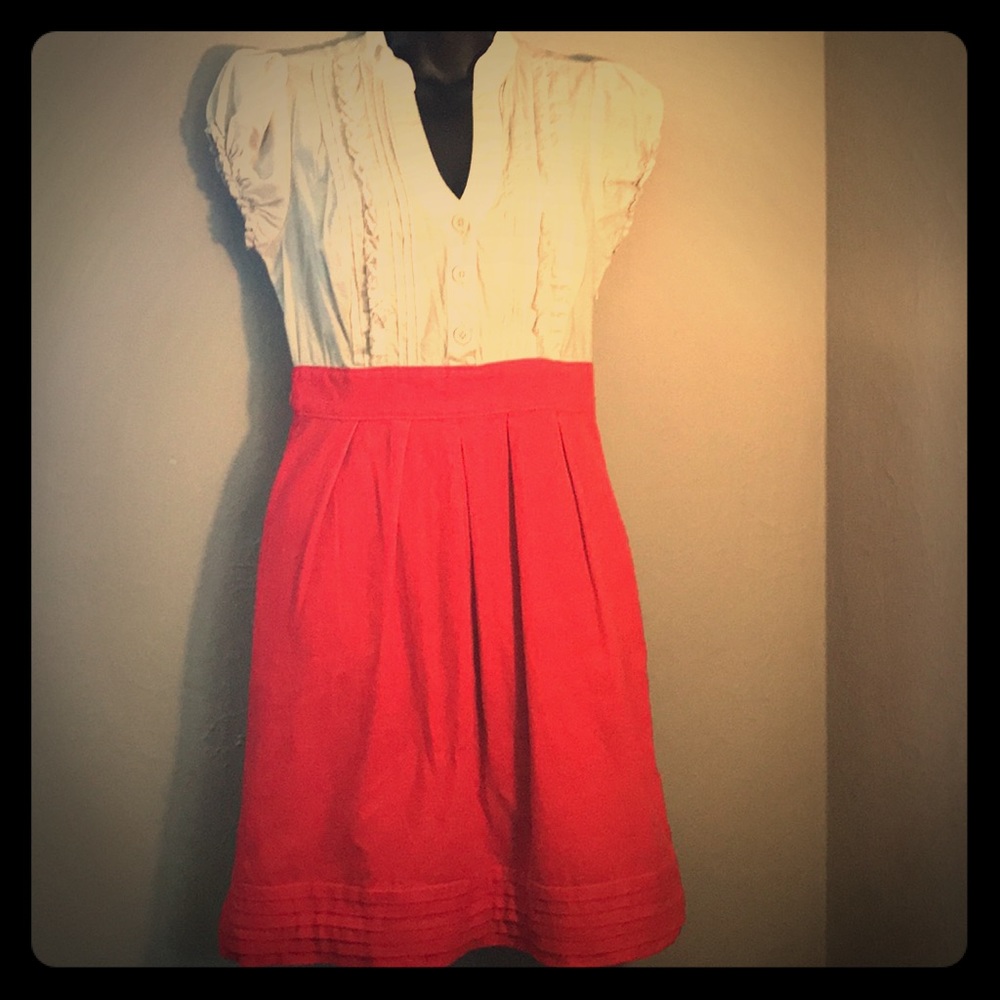Maeve anthropology corduroy dress size 2